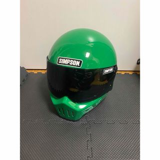 SIMPSON(ヘルメット/シールド ・ ブラック/黒色系)のフリマ SIMPSON(ヘルメット/シールド ・ ブラック/黒色系)のフリマ