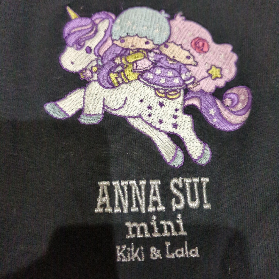 ANNA SUI mini(アナスイミニ)のアナスイミニ　キキララ　コラボ　ワンピース キッズ/ベビー/マタニティのキッズ服女の子用(90cm~)(ワンピース)の商品写真