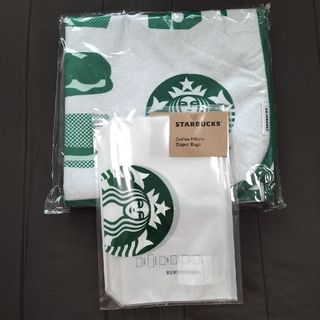 スターバックス(Starbucks)のStarbucks福袋 2024 ﾋﾟｸﾆｯｸﾏｯﾄ＋ｼﾞｯﾊﾟｰﾊﾞｯｸﾞ(ノベルティグッズ)