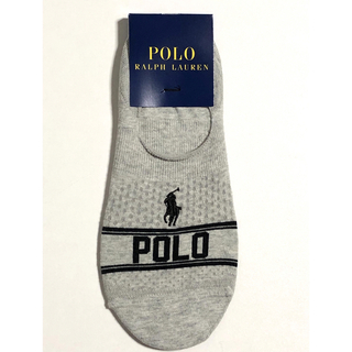 ポロラルフローレン(POLO RALPH LAUREN)のグレー　ポロラルフローレン  ソックス　靴下　ポロソックス　レディース(ソックス)