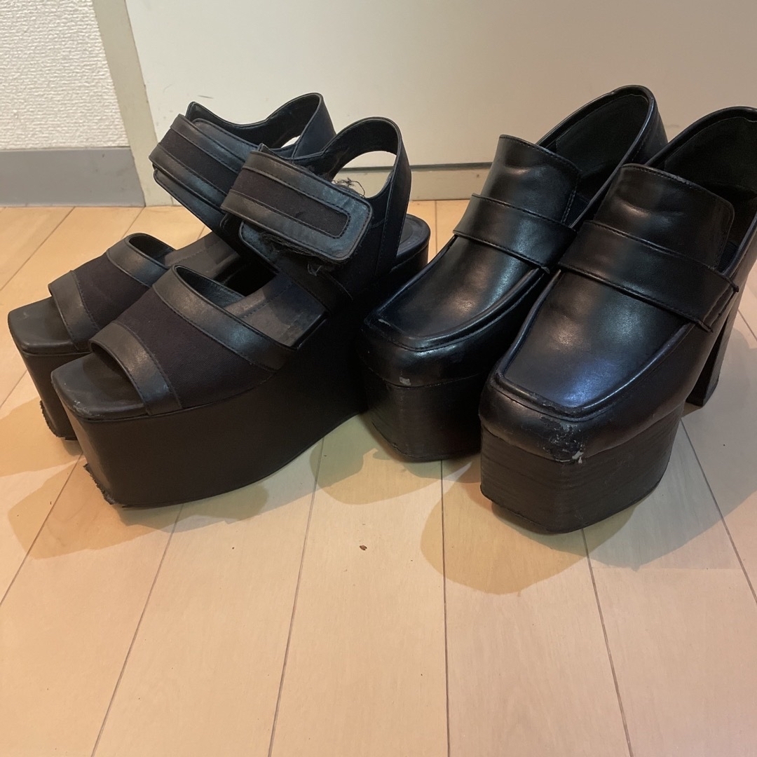 EMODA 厚底ローファー サンダル