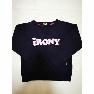 アイロニー(IRONY)のIRONY 裏起毛トレーナー100size(Tシャツ/カットソー)