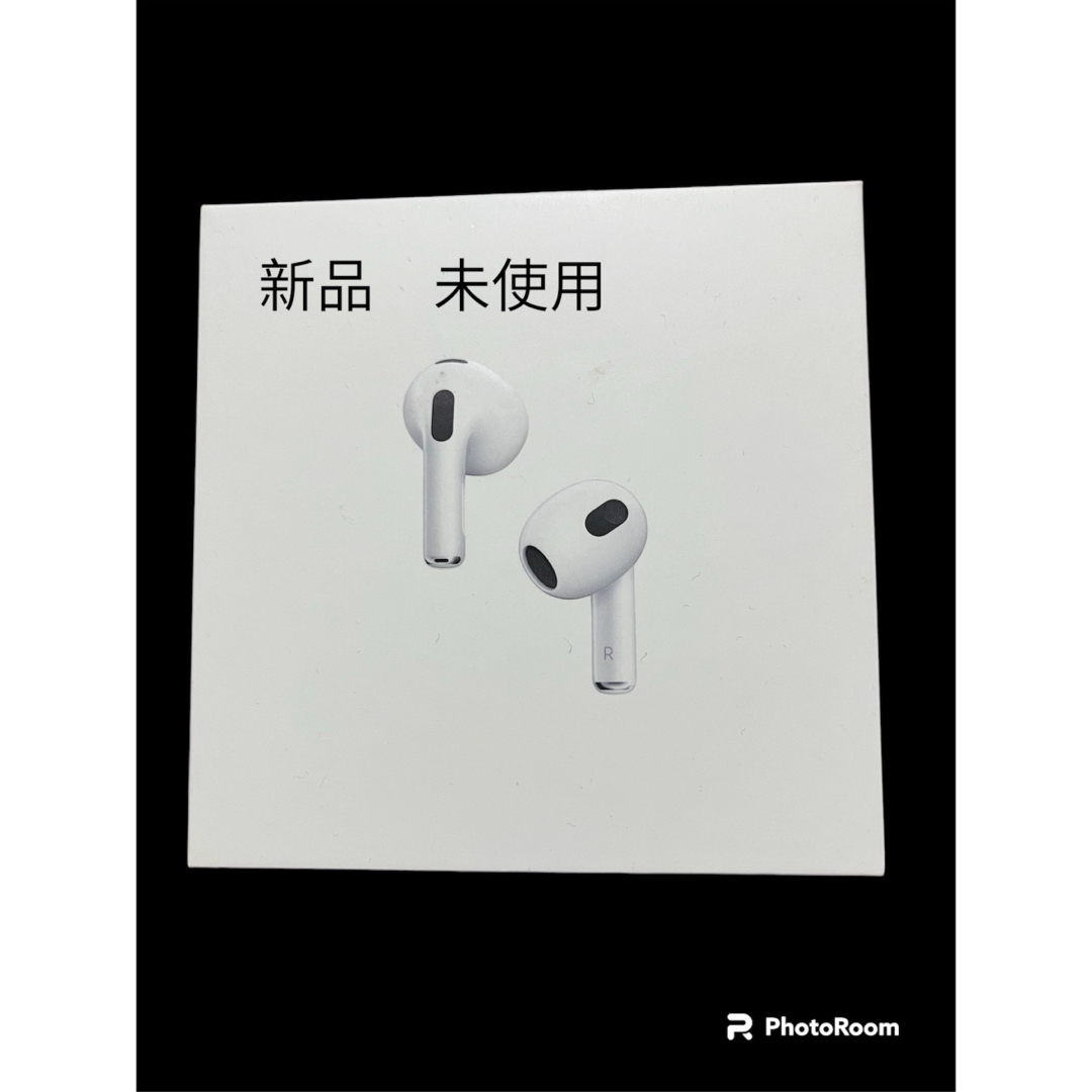 プレミア商品 Apple MagSafe充電ケース付 第三世代- Airpods (第3世代