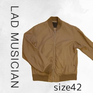 BLACKサイズ44肩幅19AW 今期新作 LAD MUSICIAN BIG MA-1 44