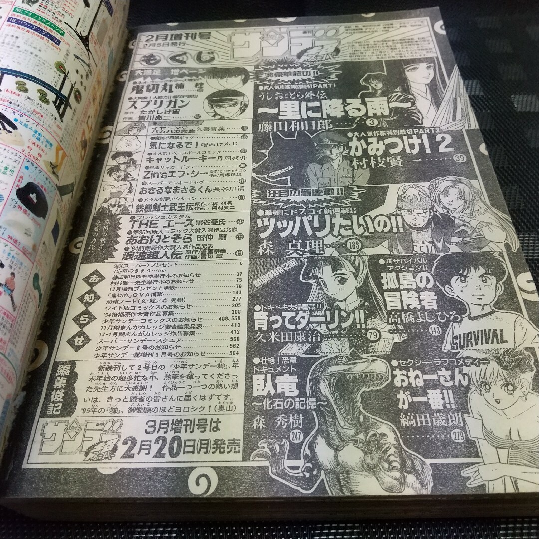 小学館 - 週刊少年サンデー超 1995年2増刊号※うしおととら外伝 小学館 - 週刊少年サンデー超 1995年2増刊号※うしおととら外伝