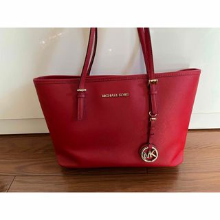 マイケルコース(Michael Kors)のマイケルコース トートバッグ　赤(トートバッグ)