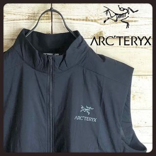 アークテリクス(ARC'TERYX)のアークテリクス アトム ダウンベスト 軽量 始祖鳥刺繍入り 機能性抜群 美品(ダウンジャケット)