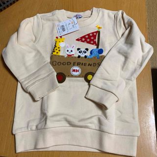 mikihouse - 新品 ミキハウス うさこ オーケストラ トレーナー 90の ...