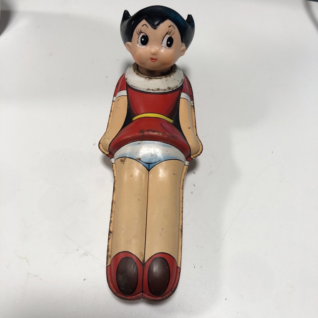 当時物】鉄腕アトム 多田製作所 ブリキ ウランちゃん 当時物の 当時物】鉄腕アトム 多田製作所 ブリキ ウランちゃん 当時物の
