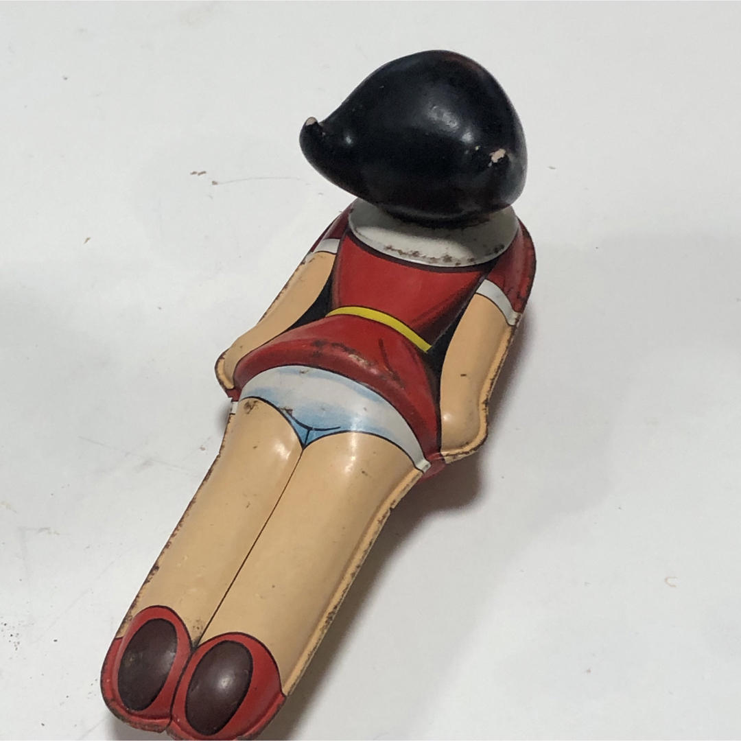 当時物】鉄腕アトム 多田製作所 ブリキ ウランちゃん 当時物の 当時物】鉄腕アトム 多田製作所 ブリキ ウランちゃん 当時物の