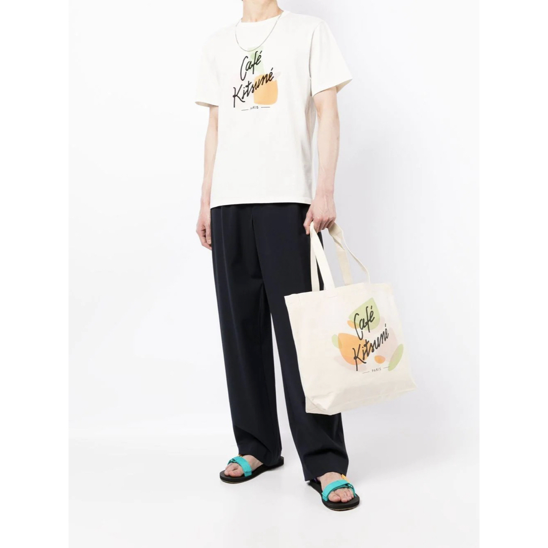 MAISON KITSUNE'(メゾンキツネ)のメゾンキツネ Café Kitsune トートバッグ レディースのバッグ(トートバッグ)の商品写真