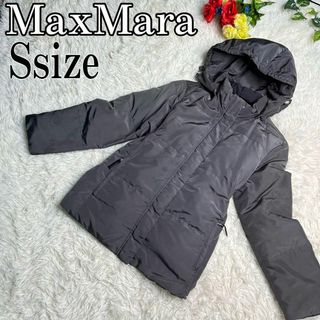 マックスマーラ(Max Mara)のMaxMara week end マックスマーラ　ダウン コート S 黒(ダウンジャケット)