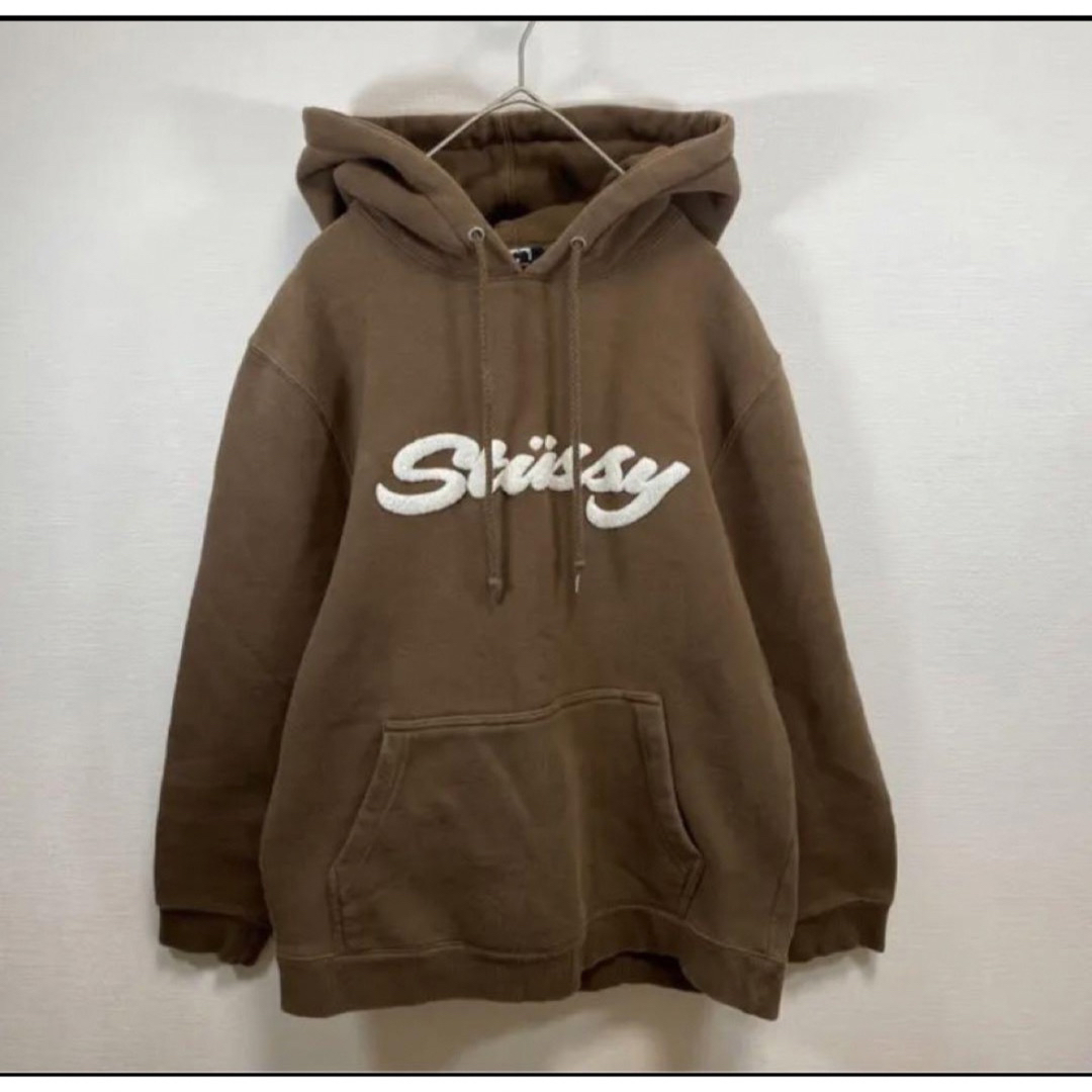 STUSSY(ステューシー)の希少 old stussy 80s 90s 黒タグ メンズのトップス(パーカー)の商品写真