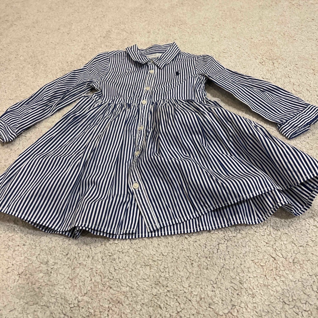 Ralph Lauren(ラルフローレン)のラルフローレン　膝丈ワンピース キッズ/ベビー/マタニティのベビー服(~85cm)(ワンピース)の商品写真