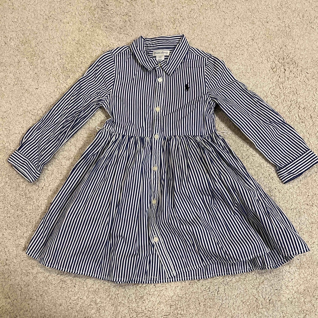 Ralph Lauren(ラルフローレン)のラルフローレン　膝丈ワンピース キッズ/ベビー/マタニティのベビー服(~85cm)(ワンピース)の商品写真