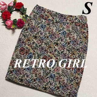 レトロガール(RETRO GIRL)の大特価セール　レトロガール RETRO GIRL♡花柄　ミニスカート　S 即発送(ミニスカート)