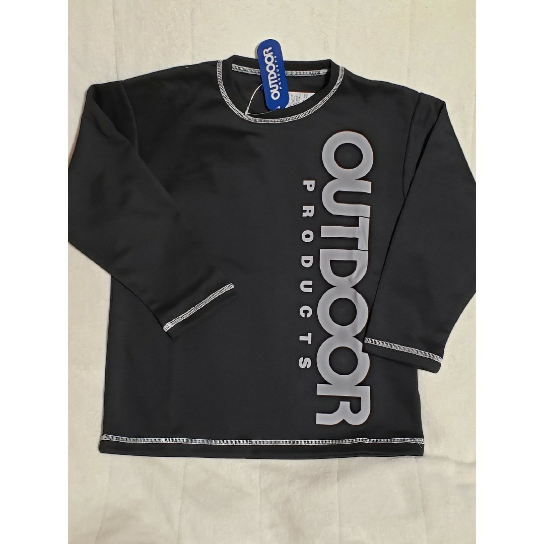 OUTDOOR PRODUCTS(アウトドアプロダクツ)の新品 140 長袖パジャマ OUTDOOR アウトドア 3点セット 長袖Tシャツ キッズ/ベビー/マタニティのキッズ服男の子用(90cm~)(パジャマ)の商品写真