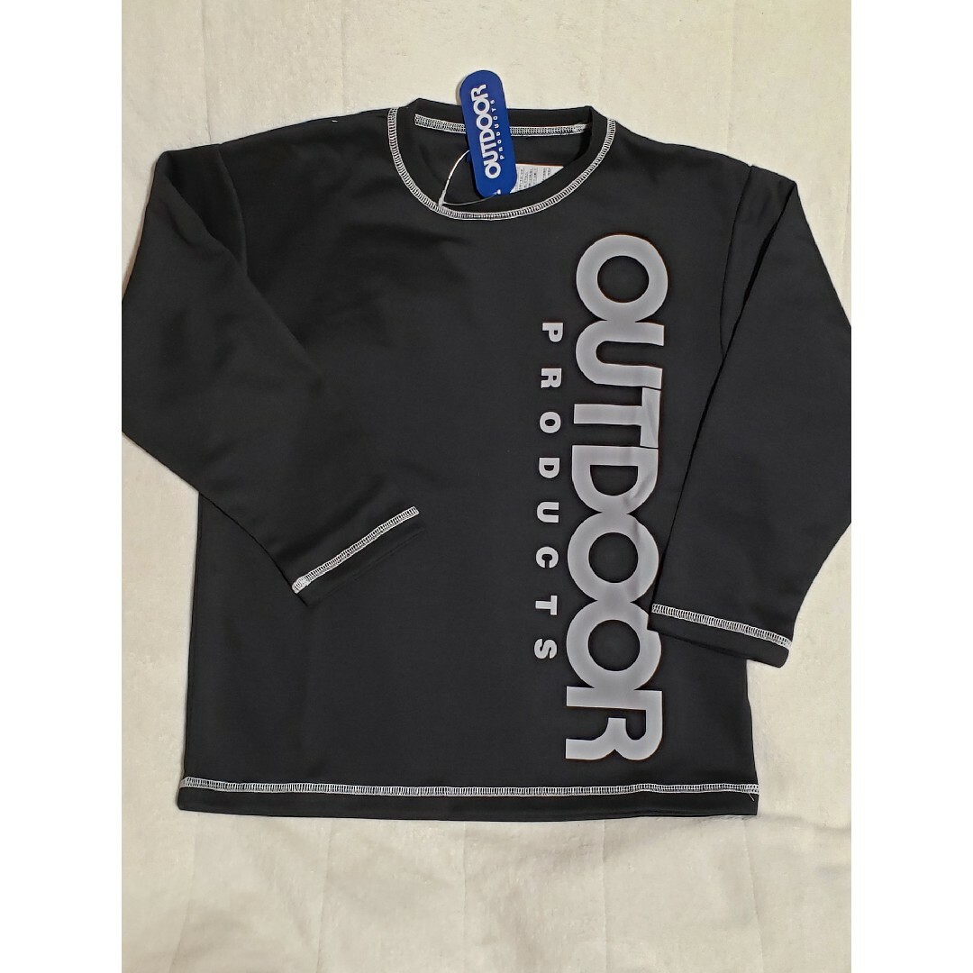 OUTDOOR PRODUCTS(アウトドアプロダクツ)の新品 160 長袖パジャマ OUTDOOR アウトドア 3点セット 長袖Tシャツ キッズ/ベビー/マタニティのキッズ服男の子用(90cm~)(パジャマ)の商品写真