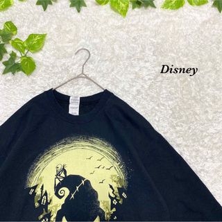 Disney ディズニー　スウェット　ジャックスケリントン　古着　オーバー(スウェット)