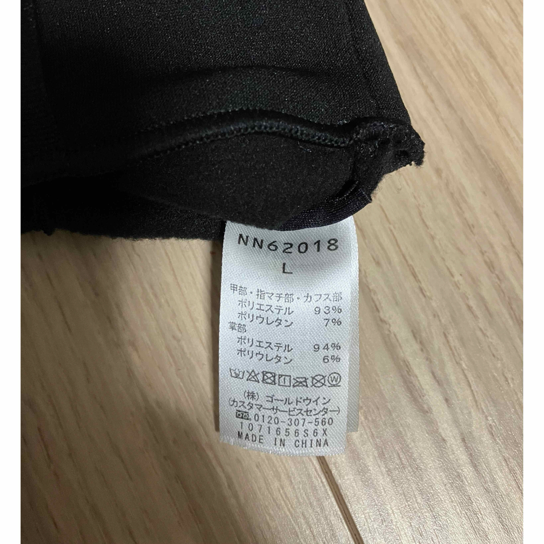 THE NORTH FACE(ザノースフェイス)の美品　ノースフェイス　グローブ NN62018 K Lサイズ メンズのファッション小物(手袋)の商品写真