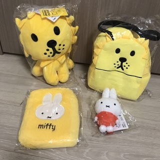 ミッフィー(miffy)のミッフィー　セット　ライオン　スマホケース　キーホルダー(キャラクターグッズ)