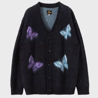 ニードルス(Needles)のNEEDLES 23aw別注 Mohair Cardigan Papillon(カーディガン)