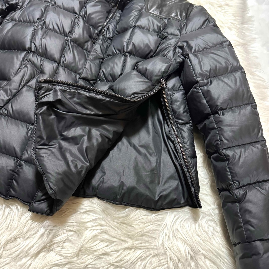 BALMAIN - 本物 美品 コレクショモデル バルマンオム レザー切替 BALMAIN - 本物 美品 コレクショモデル バルマンオム レザー切替