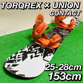 トルクレックス(TORQREX)の超一流  トルクレックス × ユニオン コンタクト スノーボード メンズ 初心者(ボード)