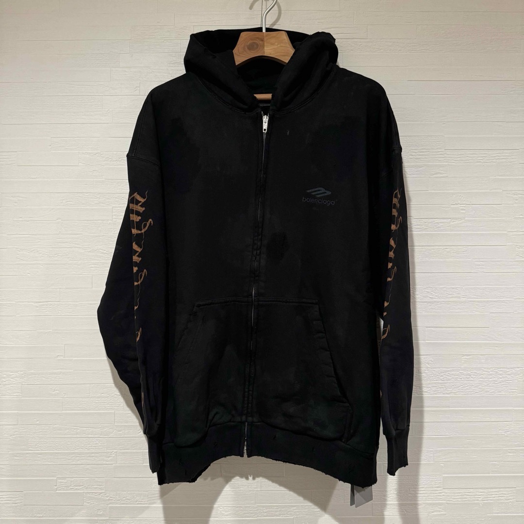 新品 バレンシアガ ベビーメタル パーカー HEAVY METAL HOODIE