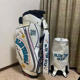 ⛳️シーズン到来‼️スタンド式エナメルキャディバッグBLUE TEE GOLF(バッグ)