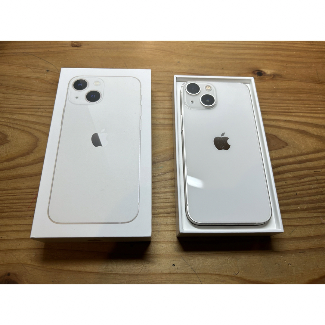 iPhone(アイフォーン)のiPhone13 mini スターライト 128GB 美品 スマホ/家電/カメラのスマートフォン/携帯電話(スマートフォン本体)の商品写真