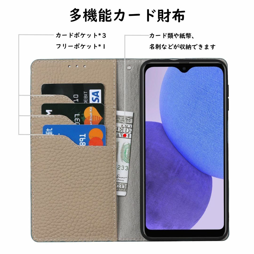 【色: スカイブルー（本革）】Ｈａｖａｙａ Google Pixel 8 Pro スマホ/家電/カメラのスマホアクセサリー(その他)の商品写真