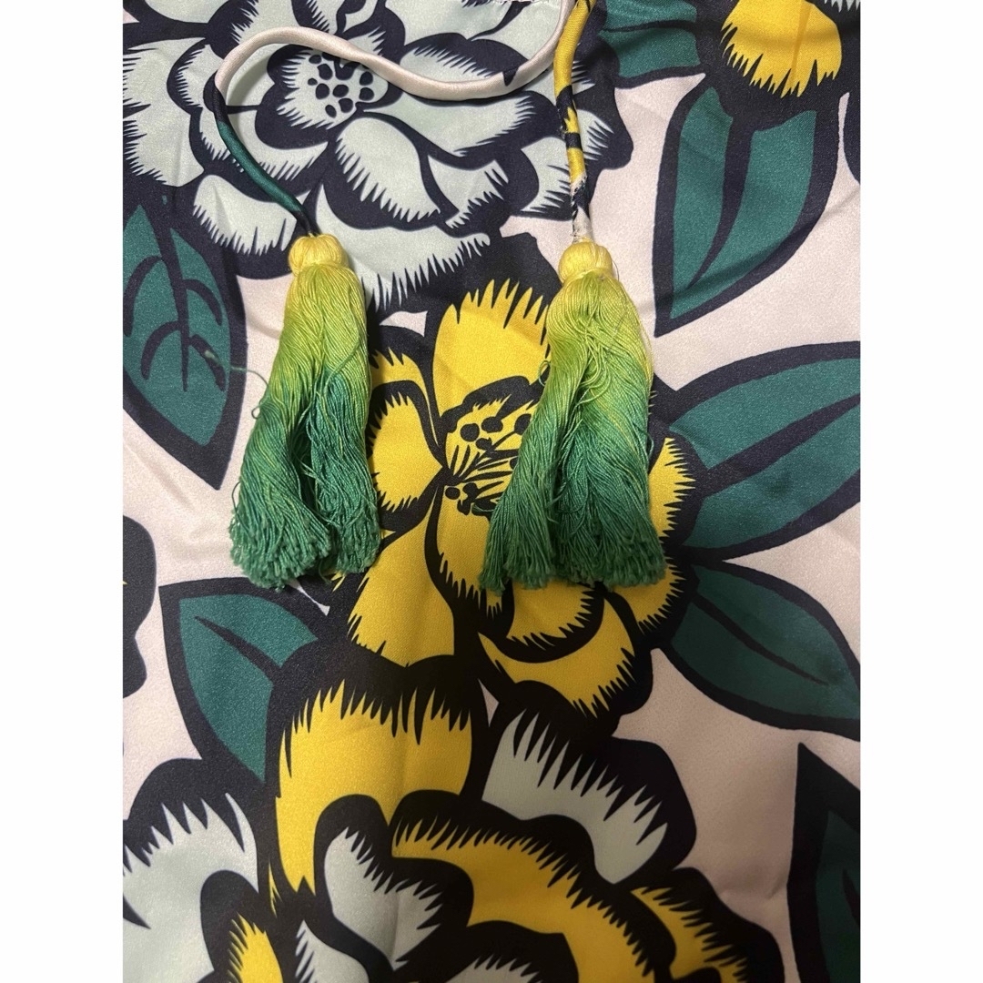 KAS NEWYORK ワンピース　チュニック　オフショルダー　花柄 レディースのワンピース(ひざ丈ワンピース)の商品写真