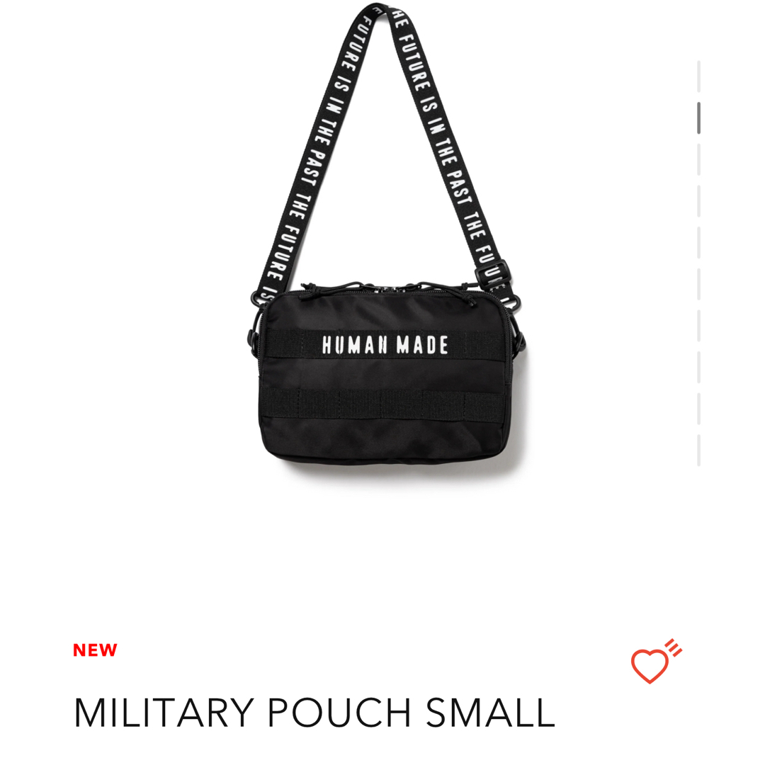 HUMAN MADE(ヒューマンメイド)のMILITARY POUCH SMALL メンズのバッグ(ショルダーバッグ)の商品写真
