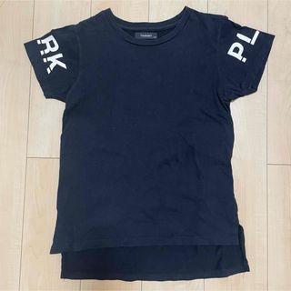 前後アシメントリーTシャツXS(Tシャツ/カットソー(半袖/袖なし))