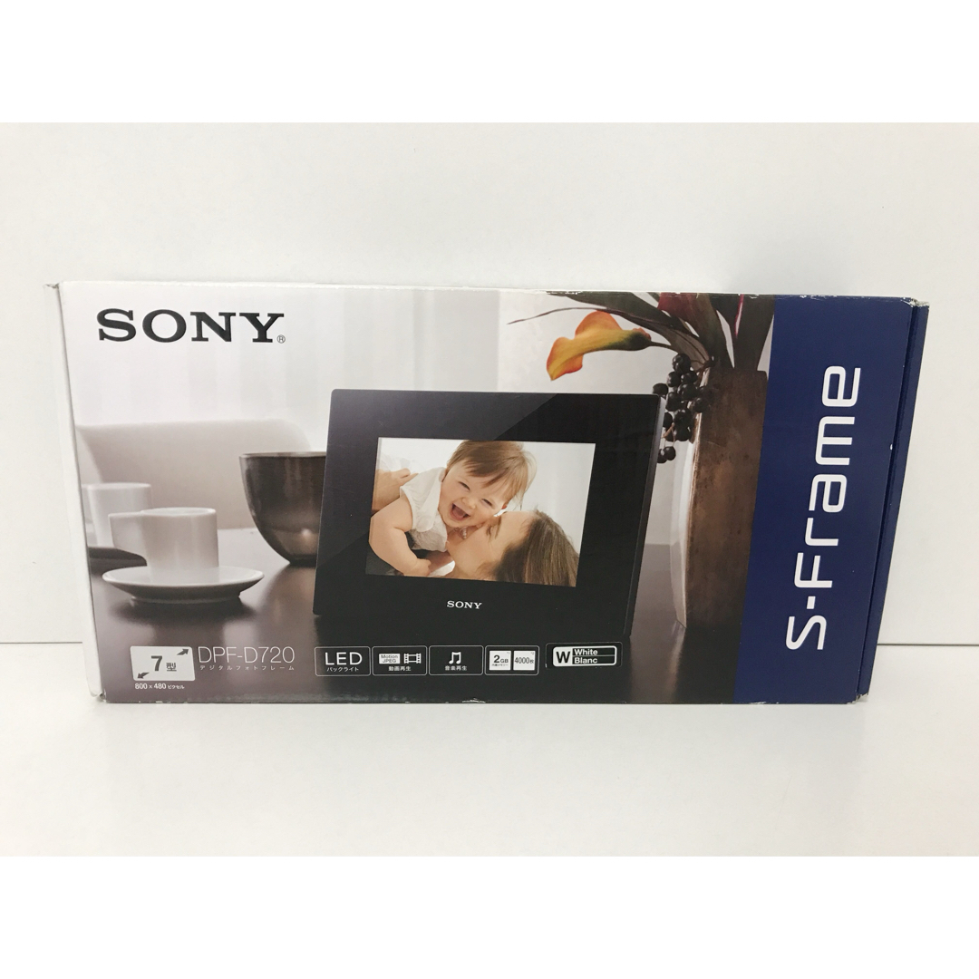 SONY(ソニー)のSONY デジタルフォトフレーム 7.0型 DPF-D720 インテリア/住まい/日用品のインテリア小物(フォトフレーム)の商品写真