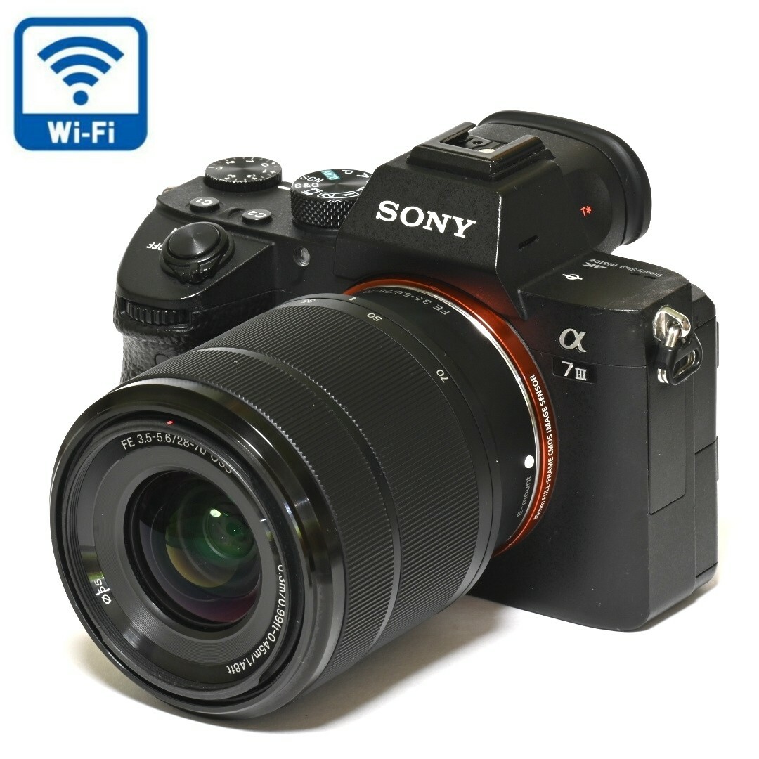 【SONY】α7Ⅲレンズセット★ILCE−7 III★フルサイズ一眼カメラカメラ