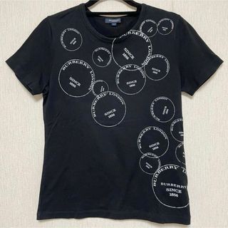 バーバリー(BURBERRY)のBURBERRY LONDON バーバリー ロンドン Tシャツ ブラック 2(Tシャツ(半袖/袖なし))