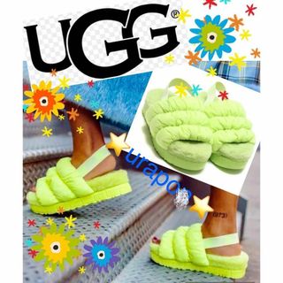 アグ(UGG)の✨超超美品✨24～25ギリ履✨UGG✨SCRUNCHITA✨スクランチータ✨厚底(サンダル)