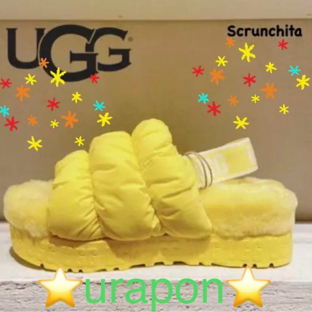 UGG(アグ)の入手困難✨超美品✨22～22.5位✨UGG✨SCRUNCHITA✨スクランチータ レディースの靴/シューズ(サンダル)の商品写真