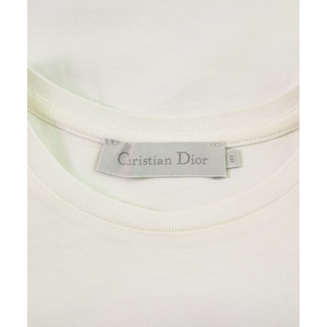なし伸縮性Christian Dior Tシャツ・カットソー 6 白