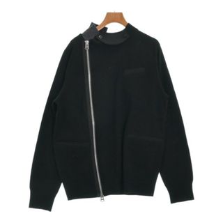 サカイ(sacai)のsacai サカイ ニット・セーター 2(M位) 黒 【古着】【中古】(ニット/セーター)