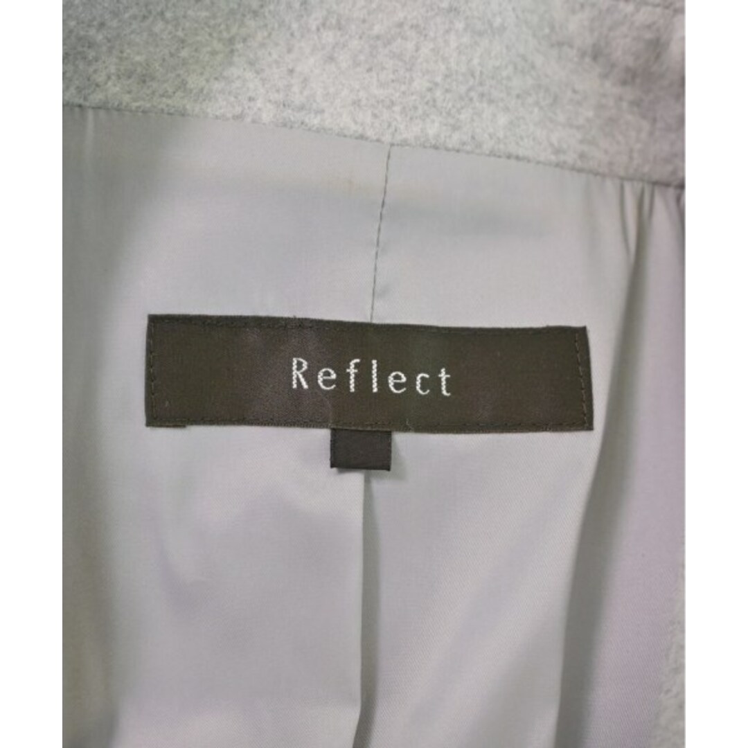 ReFLEcT(リフレクト)のReflect リフレクト チェスターコート 11(L位) グレー 【古着】【中古】 レディースのジャケット/アウター(チェスターコート)の商品写真