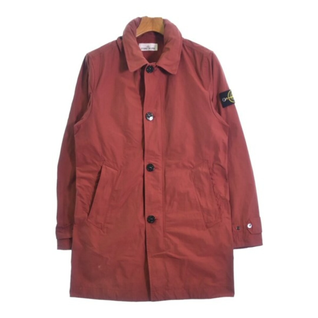 普通裏地STONE ISLAND ストーンアイランド コート S 赤系