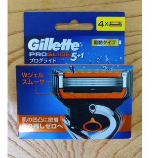 ジレット(Gillette)のジレット プログライド 電動タイプ 替刃 4コ入 新品   未開封 純正品(その他)