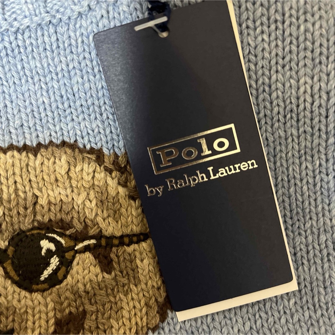 POLO RALPH LAUREN(ポロラルフローレン)のPolo ベア コットン クルーネック セーター      2024新作 レディースのトップス(ニット/セーター)の商品写真