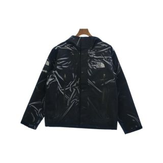 シュプリーム(Supreme)のSupreme シュプリーム マウンテンパーカー M 黒xグレー 【古着】【中古】(マウンテンパーカー)