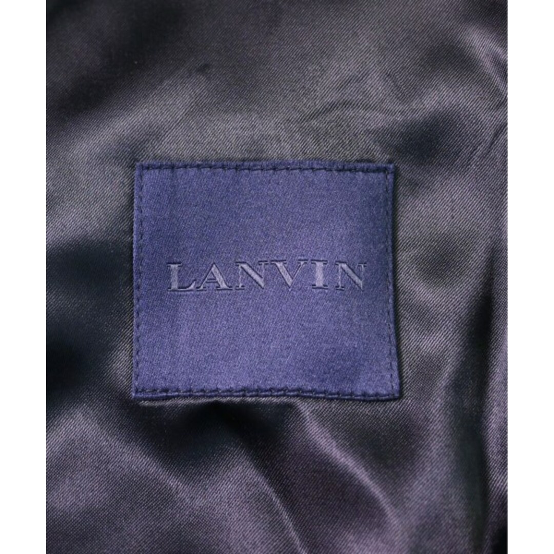 LANVIN(ランバン)のLANVIN ランバン チェスターコート 46(M位) 黒 【古着】【中古】 メンズのジャケット/アウター(チェスターコート)の商品写真