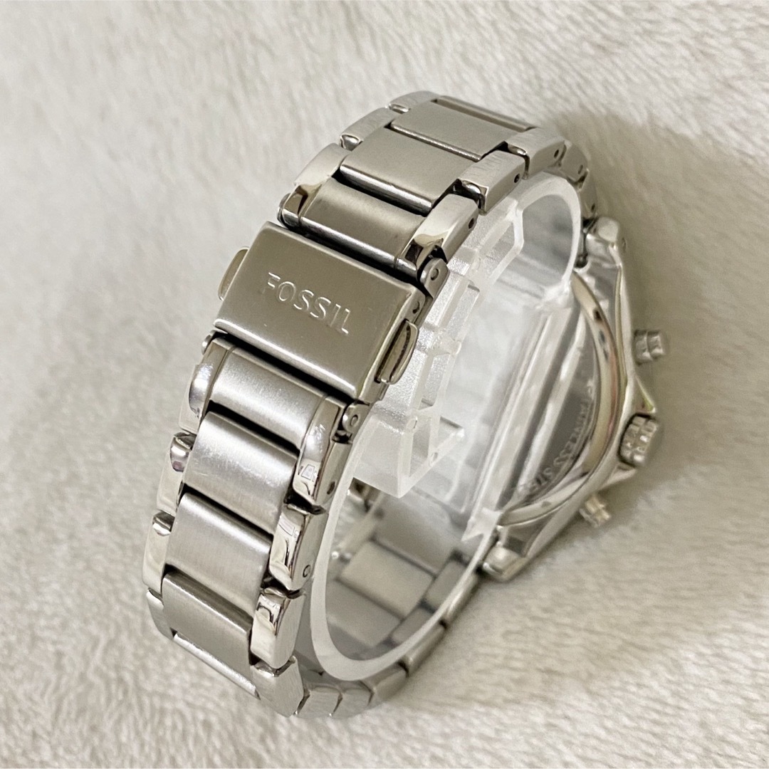 FOSSIL(フォッシル)のFOSSIL フォッシル QZ BQ2146 クロノ ラウンド 黒文字盤 レディースのファッション小物(腕時計)の商品写真
