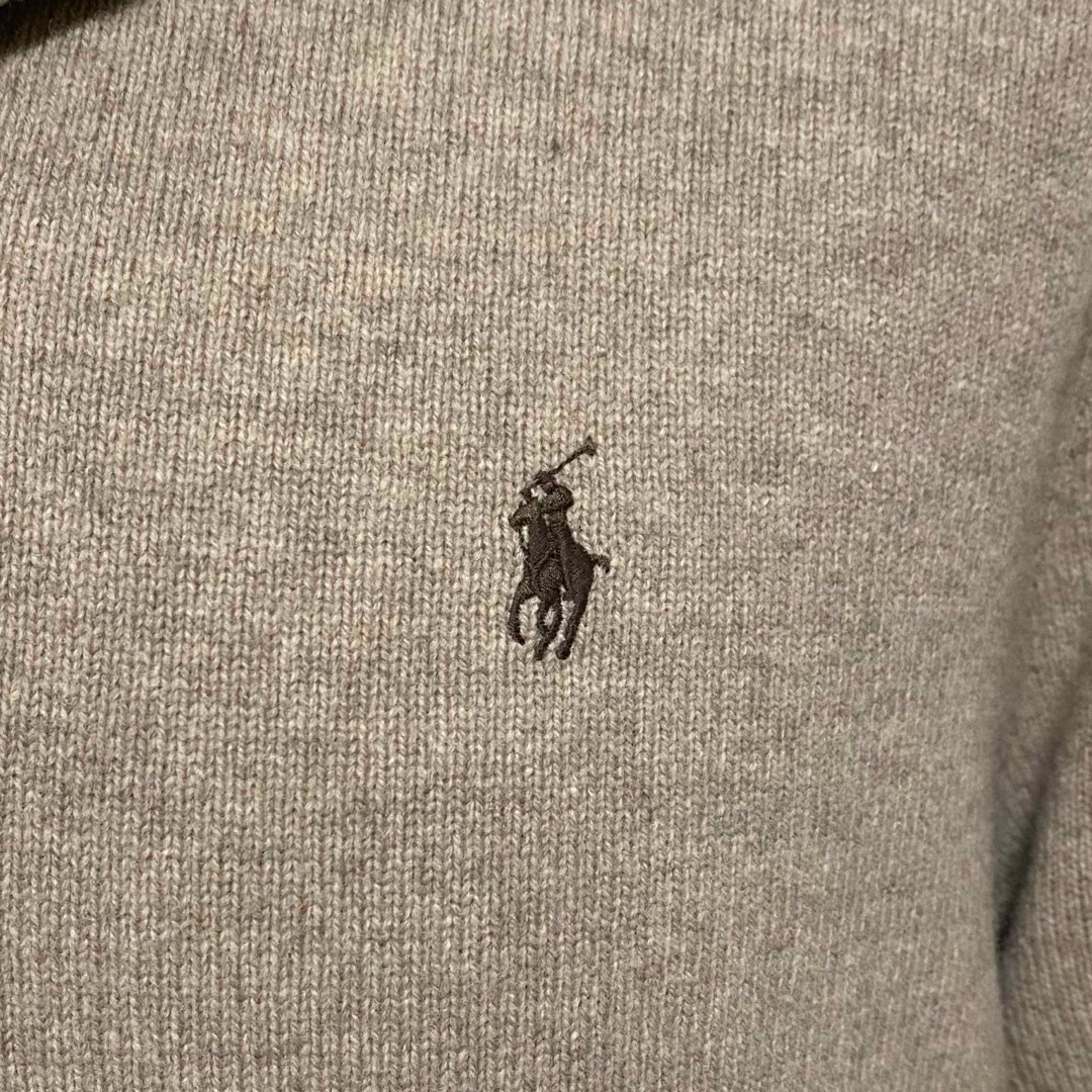 POLO RALPH LAUREN(ポロラルフローレン)の人気 定番 近年 / ポロラルフローレン / ハーフジップニット / Lサイズ メンズのトップス(ニット/セーター)の商品写真